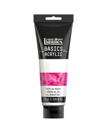 Liquitex Basics Acrylic - 250ml - Matt Gel Medium