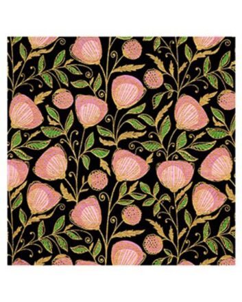 Think Pink Floral/Black