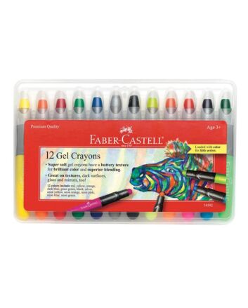 GEL CRAYONS 12CT