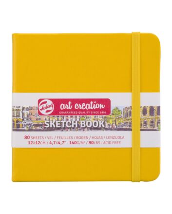 Talens Art Creation Sketchbook - 12x12cm - Golden Yellow