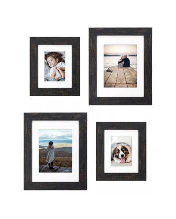 Manhattan Distressed Black 8x10" w/ 5x7" Mat