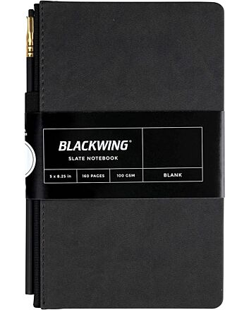 Blackwing Slate Notebook (Medium Black Blank)