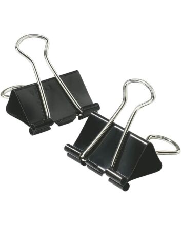 BINDER CLIPS 3/4" PK12