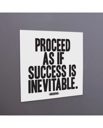 Quotable Magnet - -Proceedas If Success