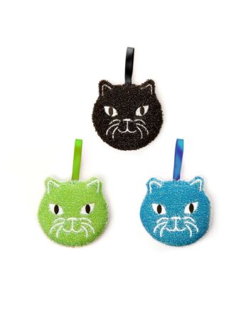 Kikkerland Designs - Cat Sponges Set of 3