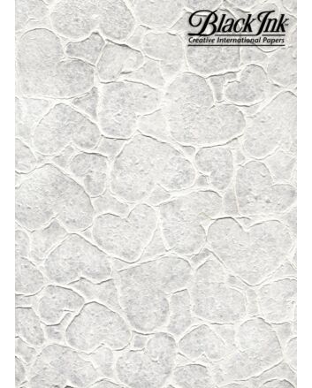 Textured White Lace Hearts