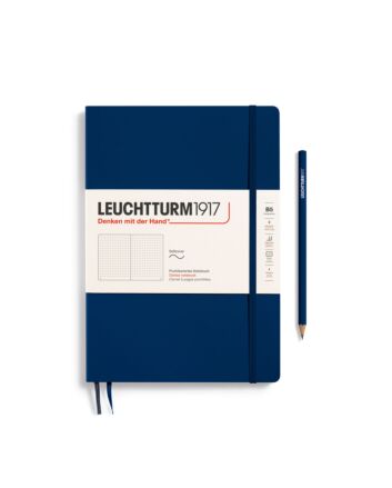 Leuchtturm1917 - Softcover - Composition (B5) - Navy - Dotted