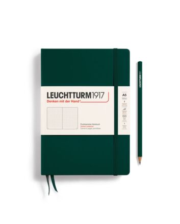 Leuchtturm1917 - Hardcover - Medium (A5) - Forest Green - Dotted