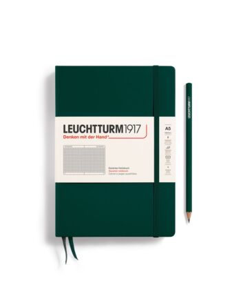 Leuchtturm1917 - Hardcover - Medium (A5) - Forest Green - Squared