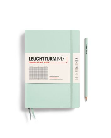 Leuchtturm1917 - Hardcover - Medium (A5) - Mint Green - Squared