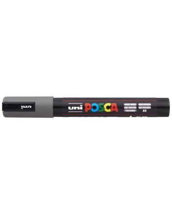 Posca Marker PC-5M Medium Deep Gray