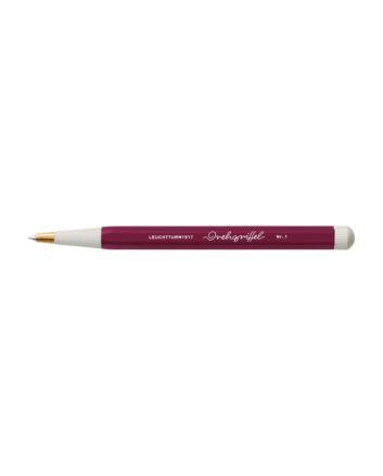 Drehgriffel #1 - Ballpoint Pen - Port Red (Blue Ink)