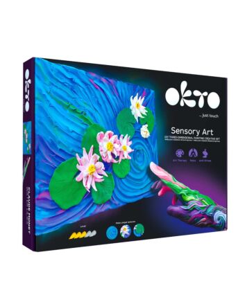 OKTO 3D Sensory Art Monet Waterlillies