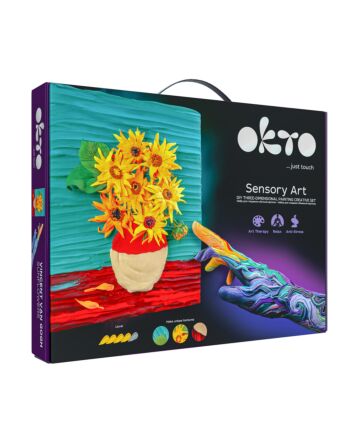 OKTO 3D Sensory Art Van Gogh Sunflowers Kit