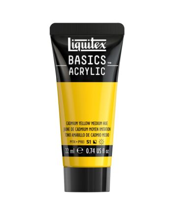 Liquitex Basics - Cadmium Yellow Medium Hue - 22ml