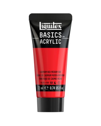 Liquitex Basics - Cadmium Red Medium Hue - 22ml