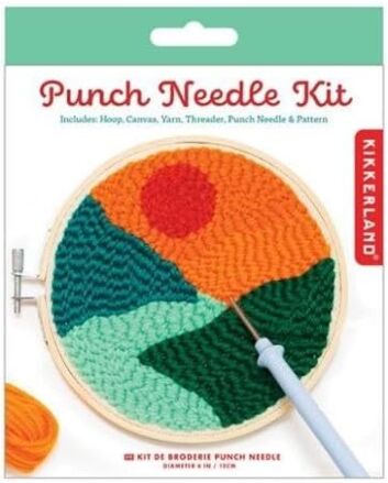 Kikkerland Designs Needle Punch Landscape Kit