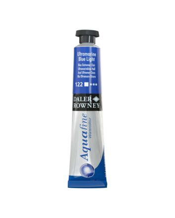Daler-Rowney Aquafine Watercolor 8ml Tube - Ultramarine Blue Light