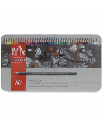 Caran d'Ache Pablo Pencil Set - 80 Pencils