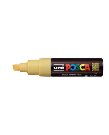 Posca Marker PC-8K Broad Chisel 8mm - Straw Yellow