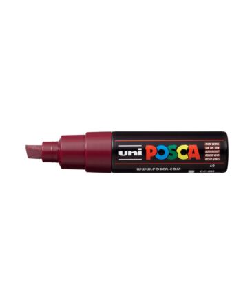 Posca Marker PC-8K Broad Chisel 8mm - Red Wine