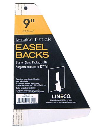 9" Self Stick Easel 5-Pack