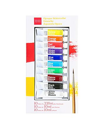 Savoir Faire Gouache Set of 10 Colors 10ml