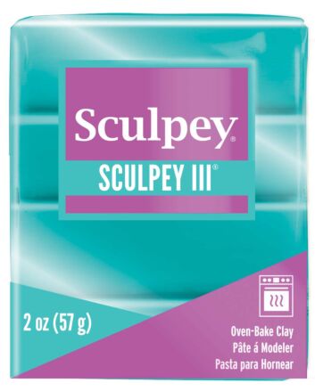 SCULPEY 2oz Teal Pearl