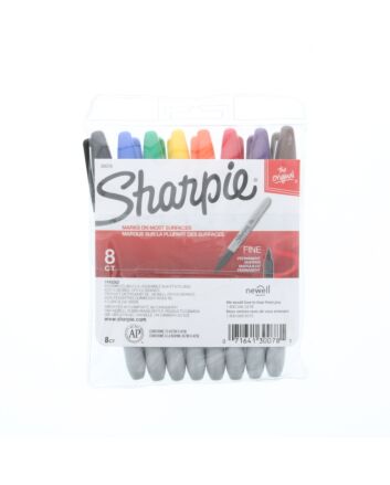 Sharpie Permanent Marker Fine - 8 Color Set