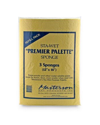 Sta-Wet Premier Palette - Sponge Refills Pack of 3