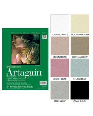 Strathmore 400 Series Artagain - Coal Black- 6x9