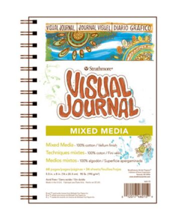 Strathmore 400 Series Mixed-Media Visual Journal - 5.5x8"