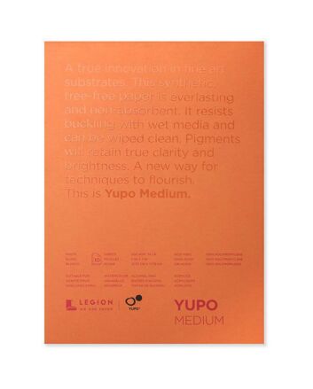 Yupo White Pad - 10 Sheets - 5x7