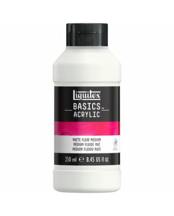 Liquitex Basics Acrylic - 250ml - Matte Fluid Medium