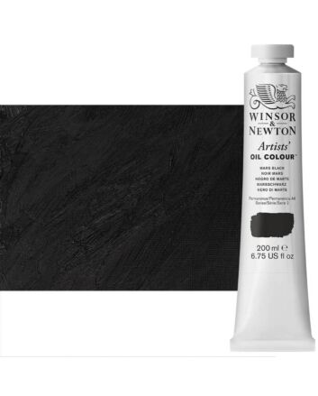 Winsor & Newton Artist Oil Colors - 200ml - Mars Black