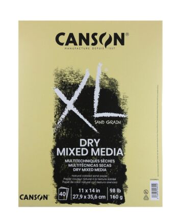 Canson XL Dry Mixed Media Pad - 11x14 - Natural