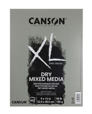 Canson XL Dry Mixed Media Pad - 9x12 - Gray