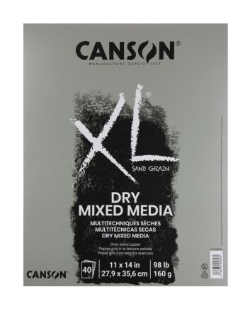 Canson XL Dry Mixed Media Pad - 11x14 - Gray