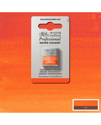 Winsor & Newton Professional Watercolors - Fields Orange - Half Pan