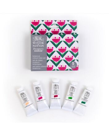Winsor & Newton Designer Gouache 5x14ml Botanical Set