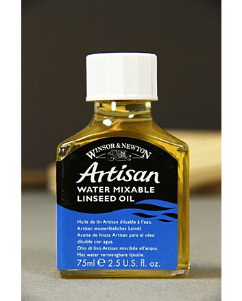 Artisan Water-Mixable Oil Color Linseed Oil 75ml Bottle