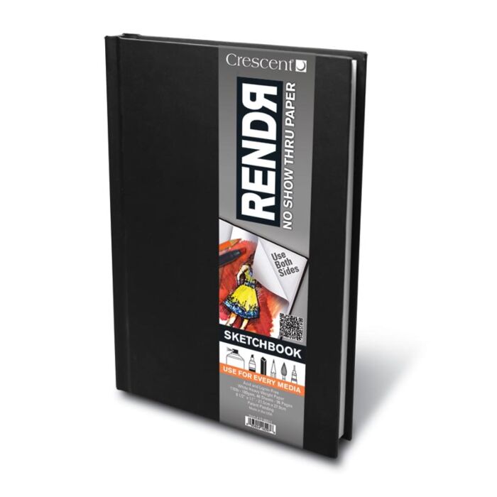 RENDR® Sketchbooks & Roll - No Show Thru Paper