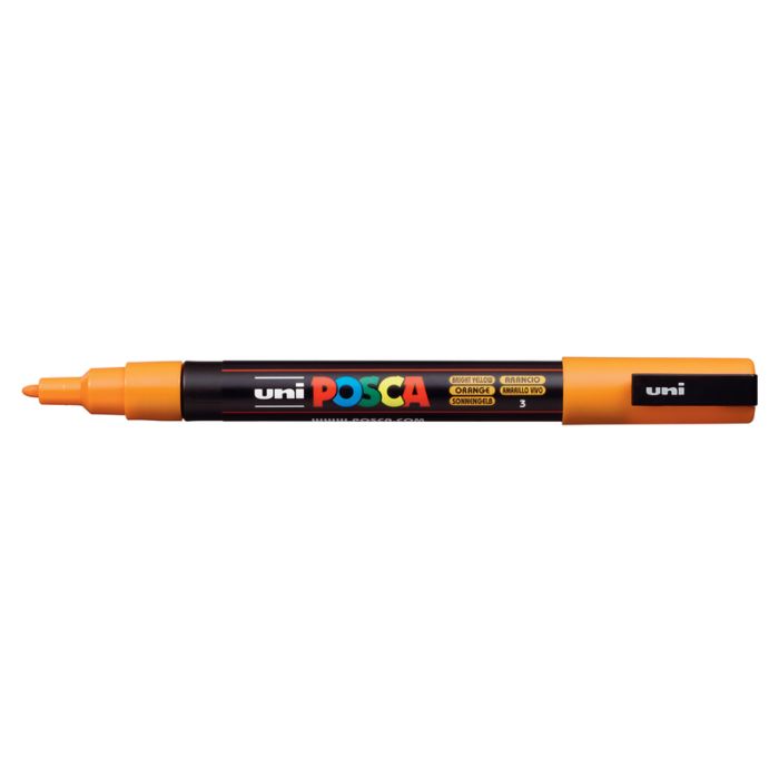 Posca Marker PC-3M Fine Bullet 1.3mm - Bright Yellow
