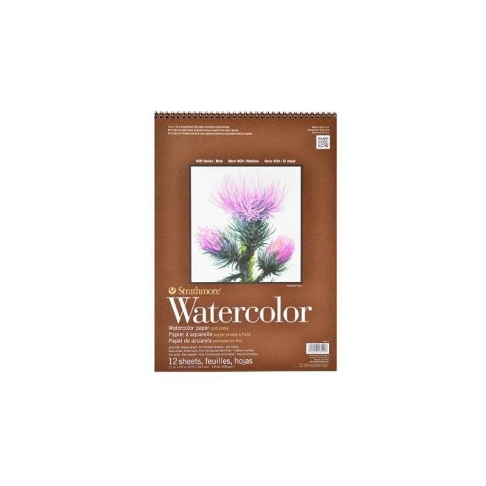 140 lb. Strathmore Watercolor Paper -Bulk Packed- two sizes 11x15