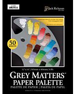 Grey Matters 50-Sheet Paper Palette Pad 12x16"