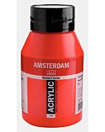 Amsterdam Acrylic Color - 1 Liter - Pyrrole Red