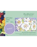 PanPastel Soft Pastels - Set of 20 Colors Tints