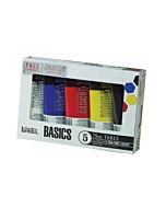 Liquitex Basics Acrylic - 5 Tube Set 75ml Colors