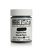 Golden SoFlat Matte Acrylic - 2oz - Paynes Gray
