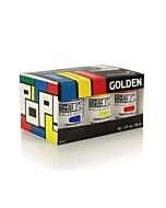 Golden SoFlat Matte Acrylic - 6x2oz Pop Set